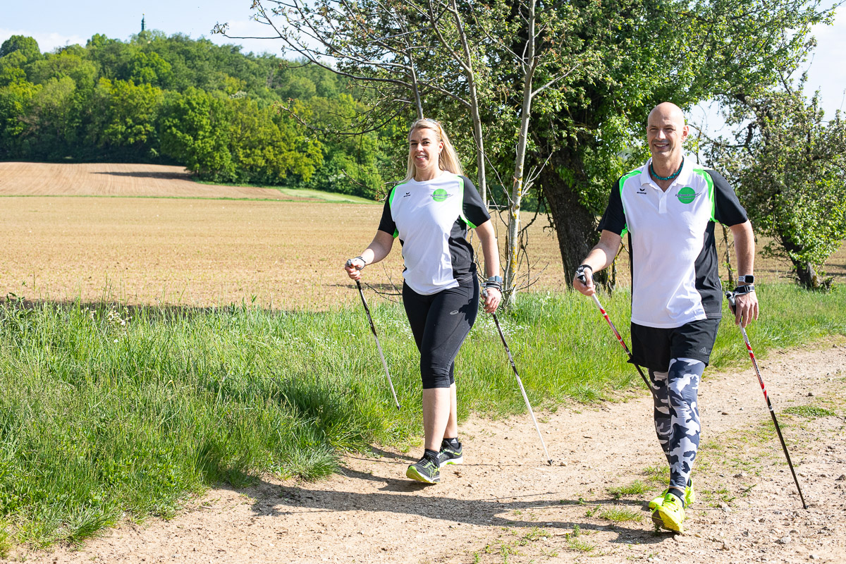 Simone und Wolfgang Roßmann Nordic Walking